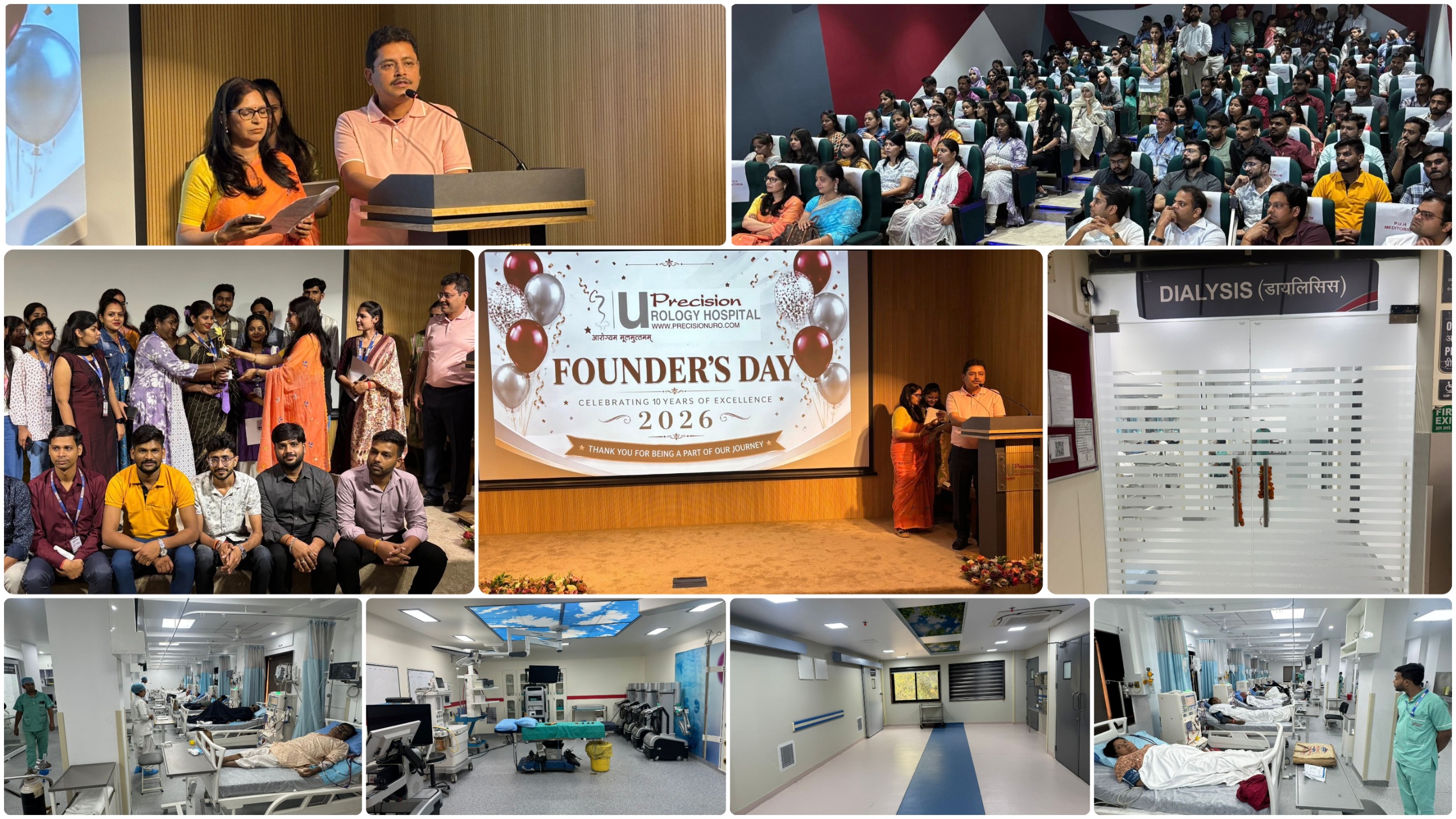 10th Founders day celebration of Precision Urology Hospital